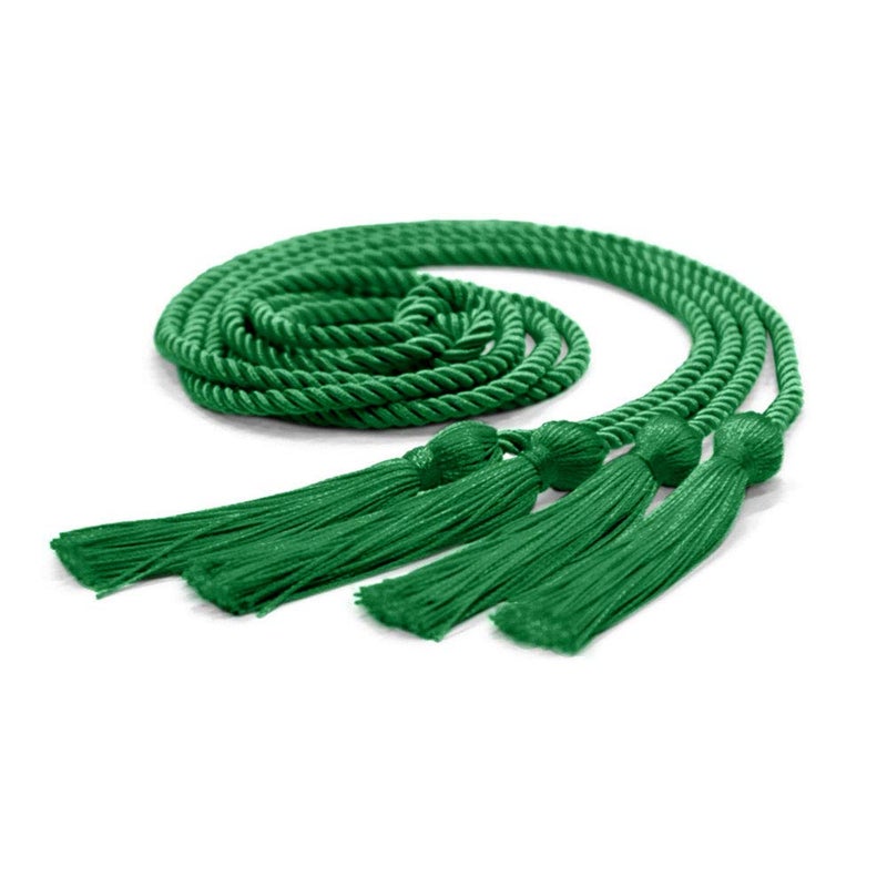 Endea Graduation Double Honor Cord (Green) - Image 1